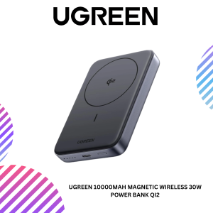 UGREEN 10000MAH MAGNETIC WIRELESS 30W POWER BANK QI2