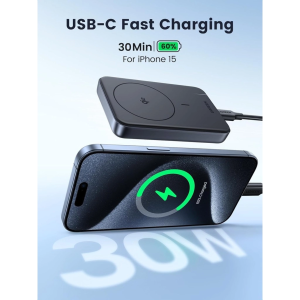 UGREEN 10000MAH MAGNETIC WIRELESS 30W POWER BANK QI2