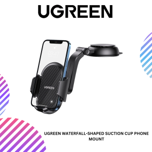 UGREEN WATERFALL-SHAPED SUCTION CUP PHONE MOUNT