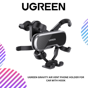 UGREEN GRAVITY AIR VENT PHONE HOLDER FOR CAR WITH HOOK