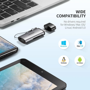 UGREEN USB-C 3.1 TF + SD CARD READER