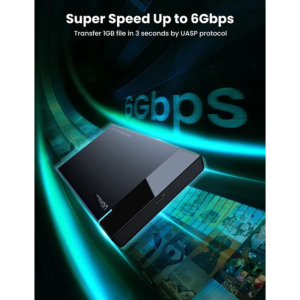 UGREEN USB-C 3.1 GEN 2 TO 2.5" SATA HARD DRIVE ENCLOSURE (10GBPS)