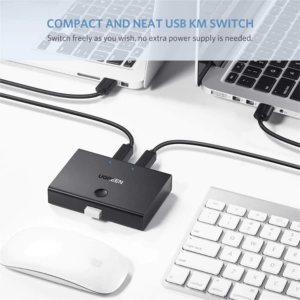 UGREEN USB 2.0 SHARING SWITCH 2X1 (BLACK)