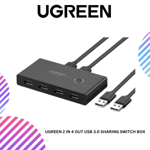 UGREEN 2 IN 4 OUT USB 3.0 SHARING SWITCH BOX
