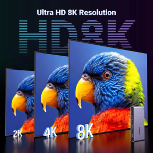 UGREEN HDMI VER2.1 KVM SWITCH 8K@60HZ 2 IN 1 OUT
