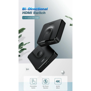 UGREEN HDMI 2.0 2*1 BI-DIRECTIONAL SWITCHER