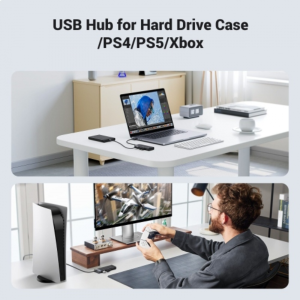 ang copy - 2025-03-26T111728.051 UGREEN USB-A 3.2 HUB TO 4*USB-A 3.2 WITH USB-C POWER SUPPLY (GREY)