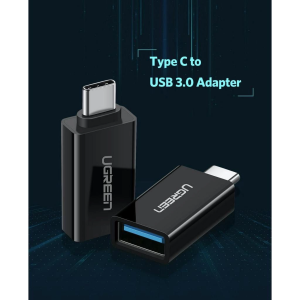 UGREEN USB-C TO USB-A 3.0 FEMALE ADAPTER (BLACK)