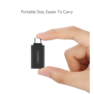 UGREEN USB-C TO USB-A 3.0 FEMALE ADAPTER (BLACK)