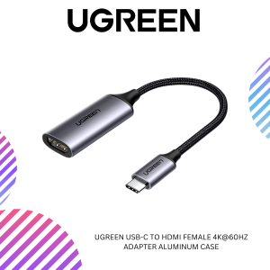 UGREEN USB-C TO HDMI FEMALE 4K@60HZ ADAPTER ALUMINUM CASE