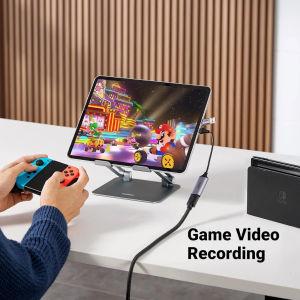 UGREEN USB-C+A 2.0 MALE VIDEO CAPTURE DEVICE TO HDMI FEMALE 1080P@30HZ