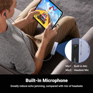 UGREEN USB-C TO 3.5MM AUDIO ADAPTER WITH PD