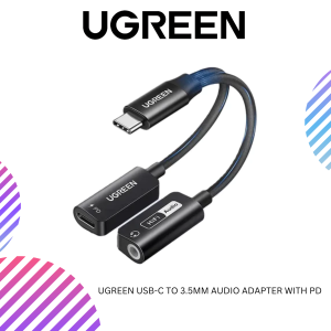 UGREEN USB-C TO 3.5MM AUDIO ADAPTER WITH PD