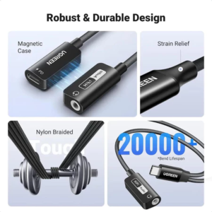 UGREEN USB-C TO 3.5MM AUDIO ADAPTER WITH PD