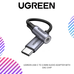 UGREEN USB-C TO 3.5MM AUDIO ADAPTER WITH DAC CHIP
