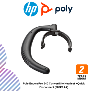 Poly EncorePro 540 Convertible Headset +Quick Disconnect (783P1AA)