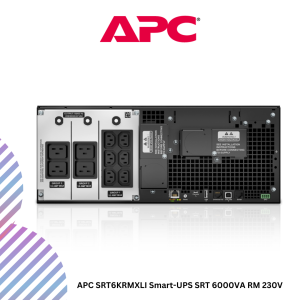 APC SRT6KRMXLI Smart-UPS SRT 6000VA RM 230V