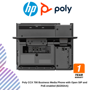 Poly CCX 700 Business Media Phone with Open SIP and PoE-enabled (82Z83AA)