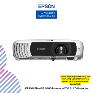 EPSON EB-W55 4000 lumens WXGA 3LCD Projector