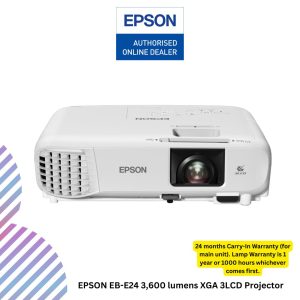 EPSON EB-E24 3,600 lumens XGA 3LCD Projector